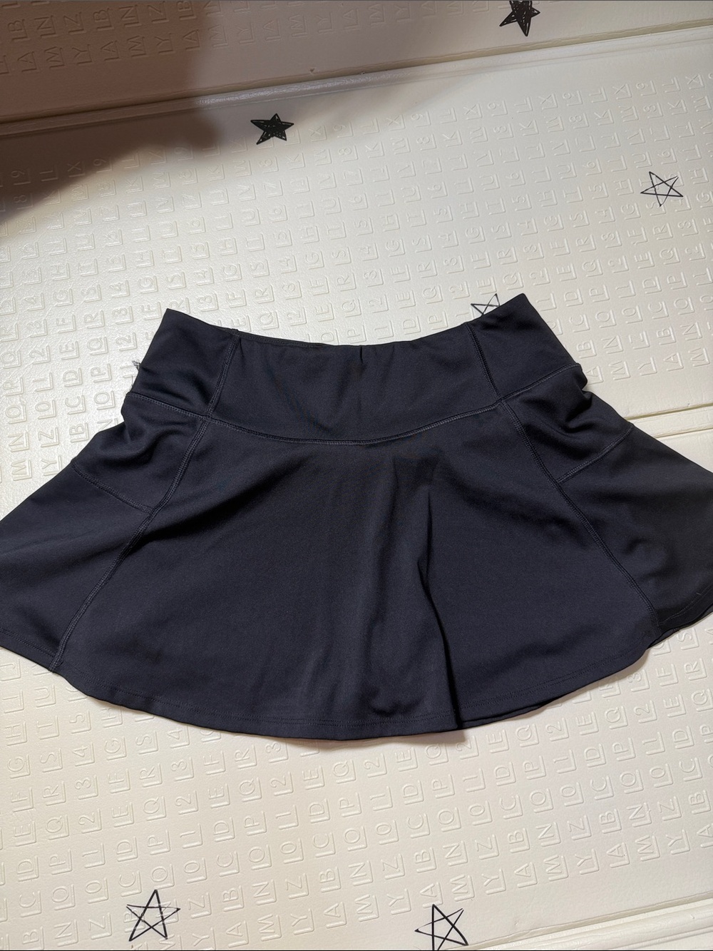 Women’s Black Flared Active Skirt